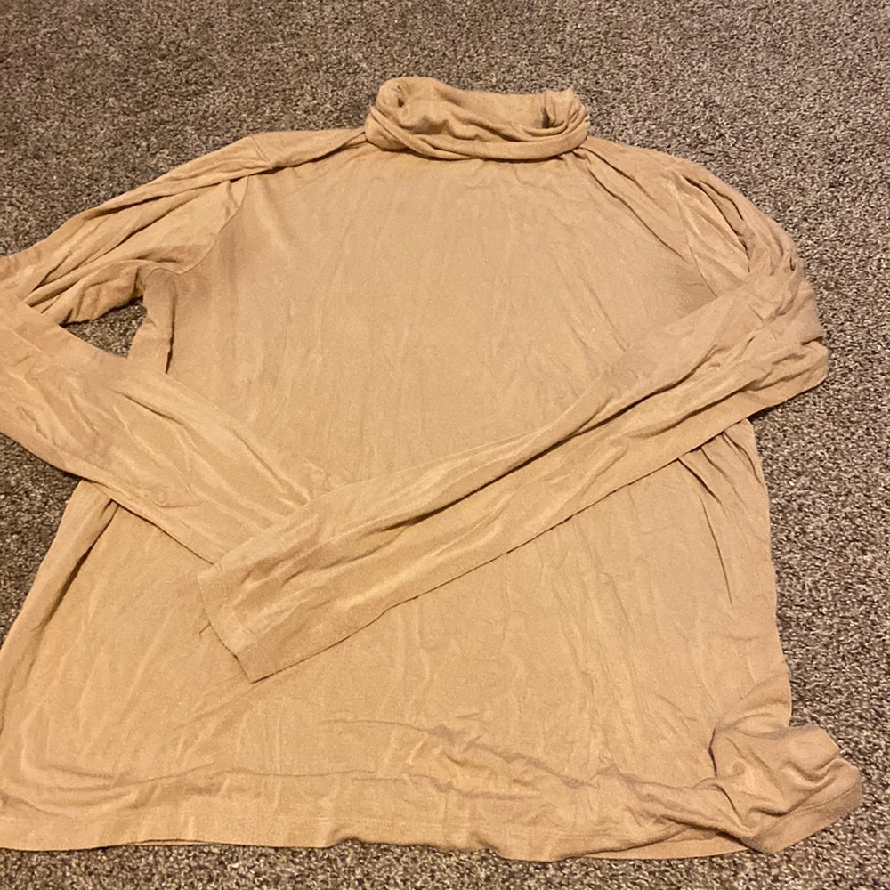 Yellow Turtleneck Long-Sleeve, Size 3